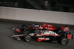  Marco Andretti bedrängt Will Power