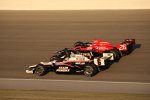 Rad-an-Rad und rundenlang:  Ryan Briscoe und Marco Andretti