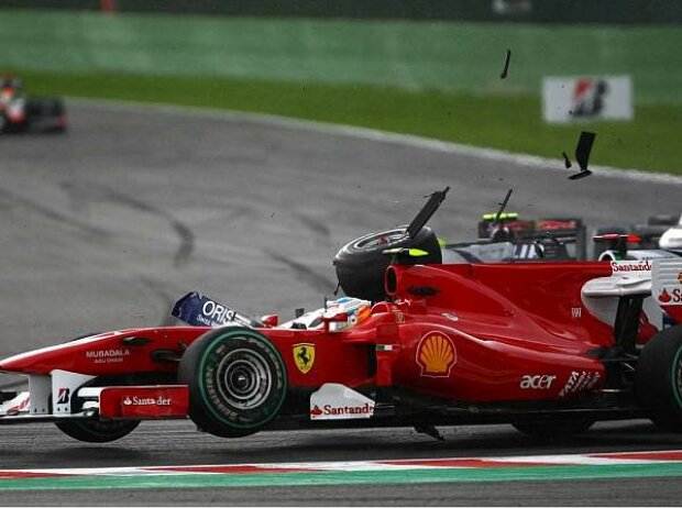 Fernando Alonso und Rubens Barrichello