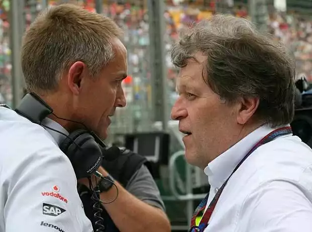 Martin Whitmarsh und Norbert Haug Titel-Bild zur News: Martin Whitmarsh und Norbert Haug