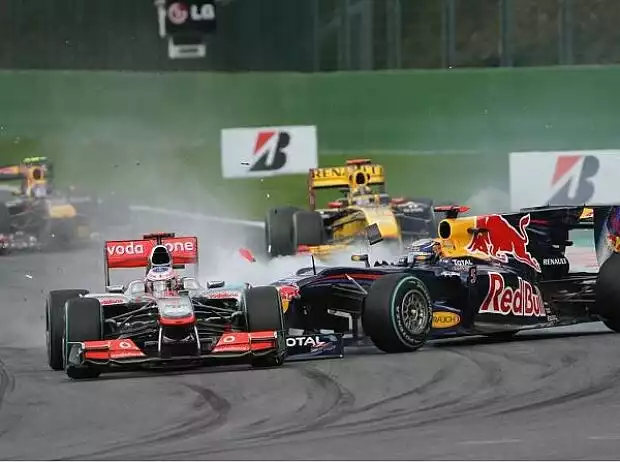 Jenson Button, Sebastian Vettel Titel-Bild zur News: Jenson Button, Sebastian Vettel