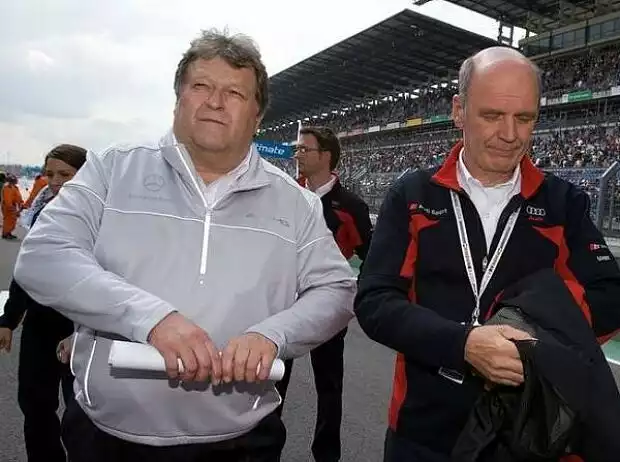 Norbert Haug (Mercedes-Motorsportchef), Wolfgang Ullrich (Audi Sportchef) Titel-Bild zur News: Norbert Haug (Mercedes-Motorsportchef), Wolfgang Ullrich (Audi Sportchef)