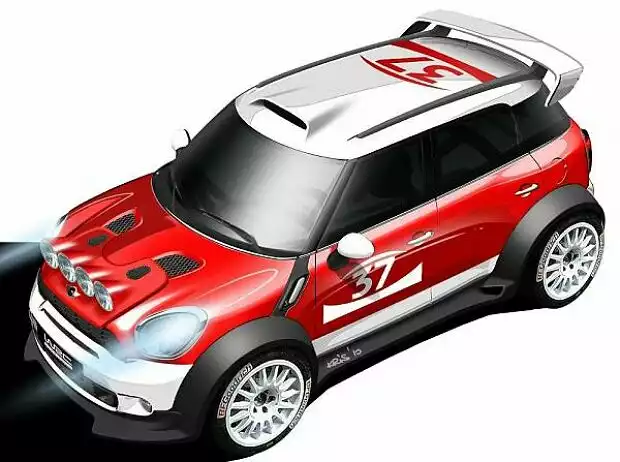 Titel-Bild zur News: MINI Countryman WRC
