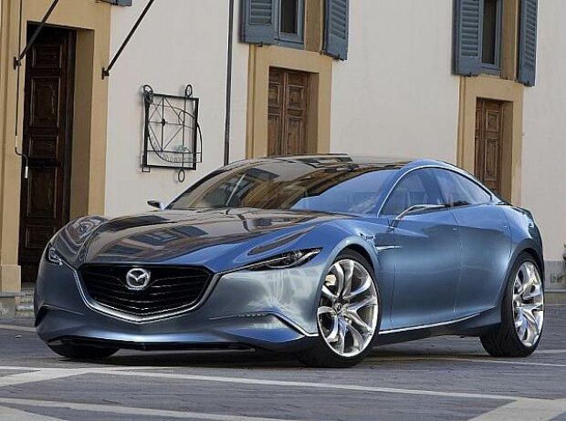 Titel-Bild zur News: Mazda-Coupéstudie Shinari