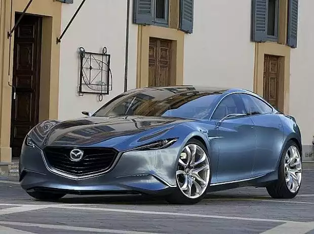 Mazda-Coupéstudie Shinari Titel-Bild zur News: Mazda-Coupéstudie Shinari