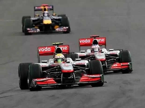 Jenson Button, Lewis Hamilton Titel-Bild zur News: Jenson Button, Lewis Hamilton