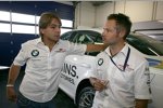 Andy Priaulx (BMW Team RBM) und Augusto Farfus (BMW Team RBM) 