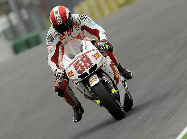 Marco Simoncelli Titel-Bild zur News: Marco Simoncelli