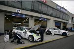 Andy Priaulx (BMW Team RBM) und Augusto Farfus (BMW Team RBM) 