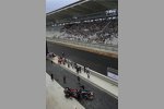 Karun Chandhok mit dem Red-Bull-Showcar in Yeongam/Südkorea