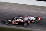 Will Power (Penske) und Dan Wheldon (Panther) 