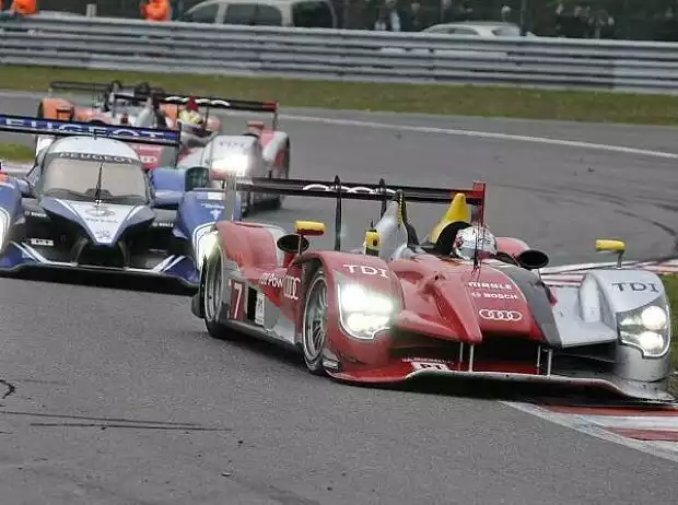 Allan McNish, Rinaldo Capello, Pedro Lamy, Simon Pagenaud, Tom Kristensen, Sébastien Bourdais Titel-Bild zur News: Allan McNish, Rinaldo Capello, Pedro Lamy, Simon Pagenaud, Tom Kristensen, Sébastien Bourdais