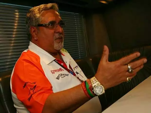 Titel-Bild zur News: Vijay Mallya (Teameigentümer)