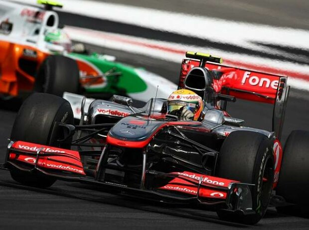 Titel-Bild zur News: Lewis Hamilton, Vitantonio Liuzzi