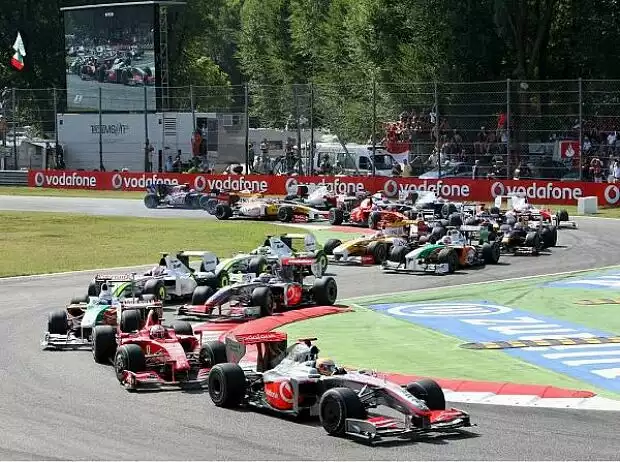 Start in Monza 2009 Titel-Bild zur News: Start in Monza 2009