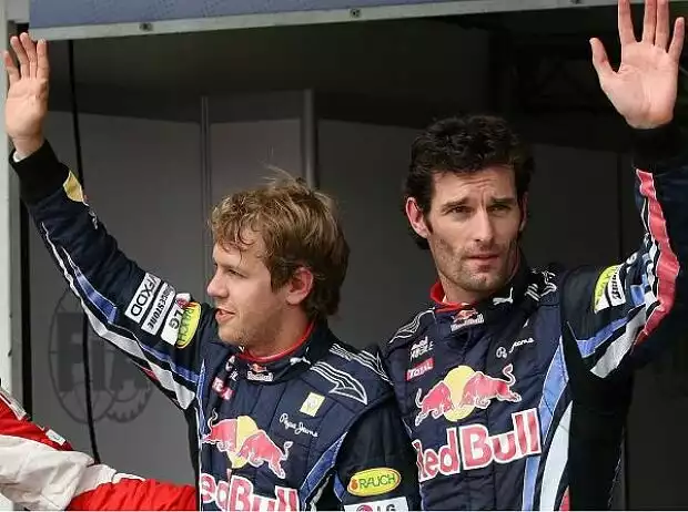 Sebastian Vettel und Mark Webber Titel-Bild zur News: Sebastian Vettel und Mark Webber