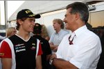 Esteban Gutierrez (ART) und Mario Theissen (BMW Motorsport Direktor) 