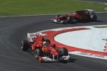Felipe Massa und Fernando Alonso (Ferrari)