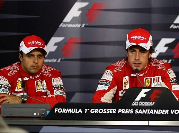 Felipe Massa und Fernando Alonso