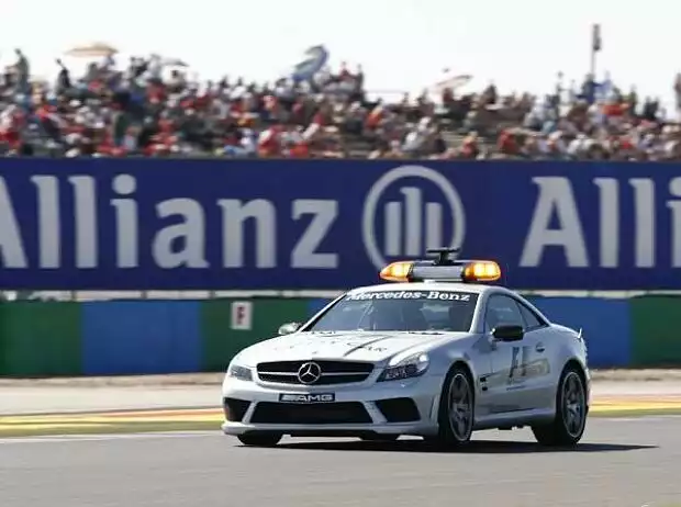 Safety Car Allianz Werbung Titel-Bild zur News: Safety Car Allianz Werbung