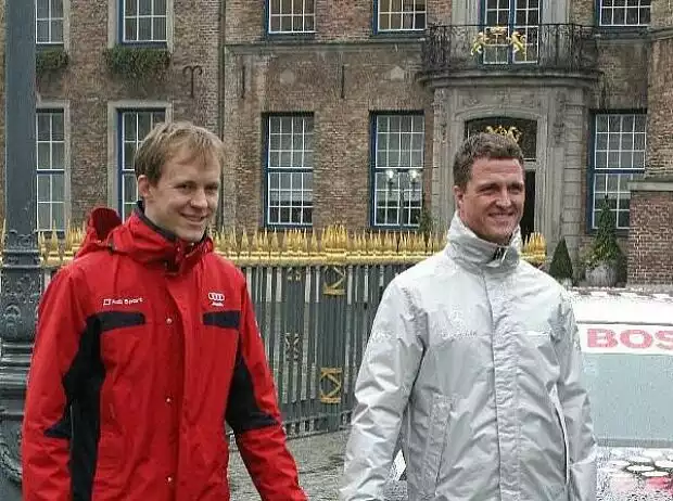 Mattias Ekström und Ralf Schumacher Titel-Bild zur News: Mattias Ekström und Ralf Schumacher