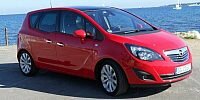 Bild zum Inhalt: Pressepräsentation Opel Meriva CDTI: Sparsam und agil