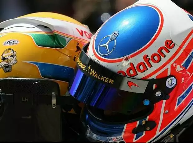 Lewis Hamilton und Jenson Button Titel-Bild zur News: Lewis Hamilton und Jenson Button
