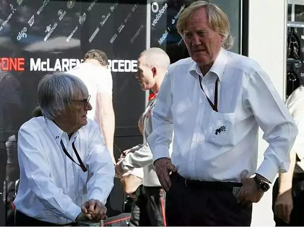 Bernie Ecclestone und Ron Walker Titel-Bild zur News: Bernie Ecclestone und Ron Walker