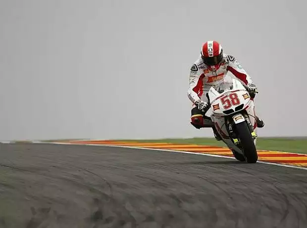 Marco Simoncelli Titel-Bild zur News: Marco Simoncelli