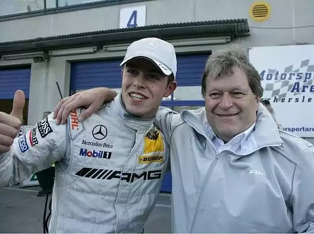 Paul di Resta und Norbert Haug Titel-Bild zur News: Paul di Resta und Norbert Haug
