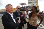 WTCC-Promoter Marcello Lotti und einige Gäste in der Startaufstellung