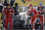 Casey Stoner und Nicky Hayden (Ducati) 