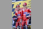 Casey Stoner und Nicky Hayden (Ducati) 