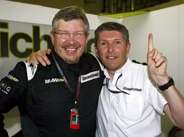 Titel-Bild zur News: Ross Brawn und Nick Fry