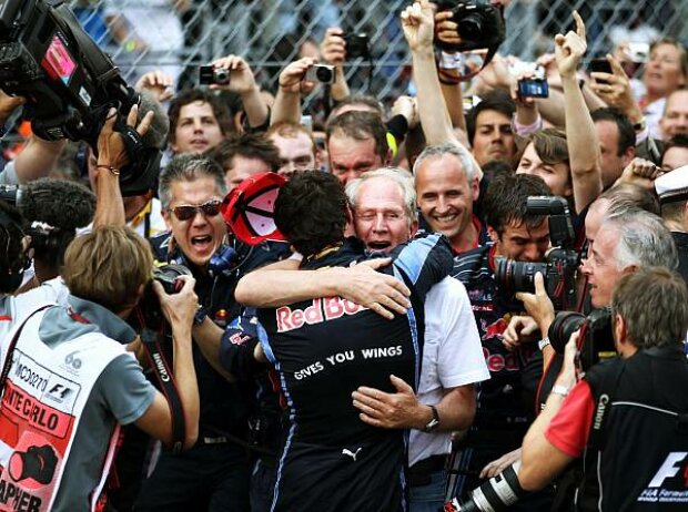 Helmut Marko und Mark Webber Helmut Marko und Mark Webber