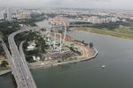 Singapur-Flyer, das berühmte Riesenrad