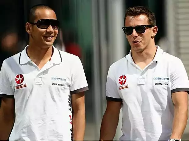 Titel-Bild zur News: Sakon Yamamoto und Christian Klien
