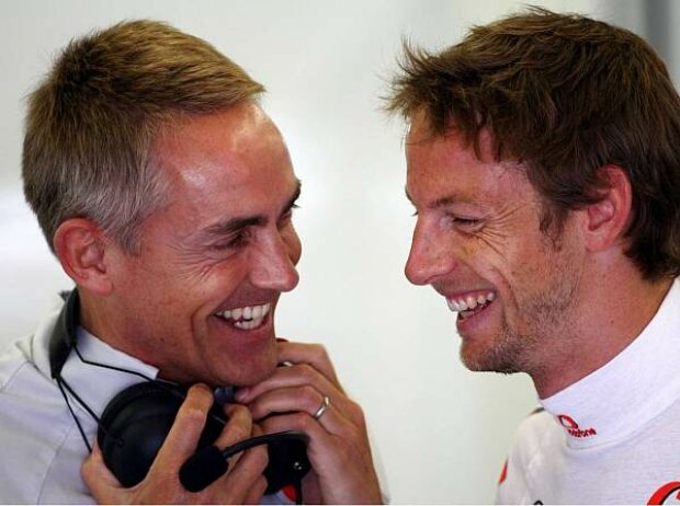 Titel-Bild zur News: Martin Whitmarsh und Jenson Button