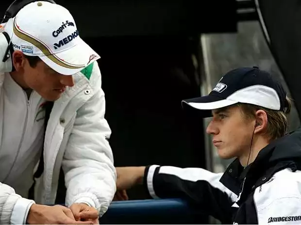 Adrian Sutil und Nico Hülkenberg Titel-Bild zur News: Adrian Sutil und Nico Hülkenberg