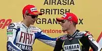 Bild zum Inhalt: Yamaha: Datenaustausch zwischen Lorenzo & Spies