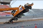 Unfall bei den Bauarbeiten in Yeongam/Südkorea, aufgenommen am 28. September 2010