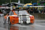 Mike Rockenfeller, Romain Dumas und Timo Bernhard 