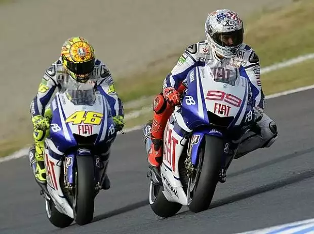 Valentino Rossi, Jorge Lorenzo Titel-Bild zur News: Valentino Rossi, Jorge Lorenzo