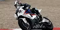 Bild zum Inhalt: Superbike-Test: Haslam erstmals auf der BMW