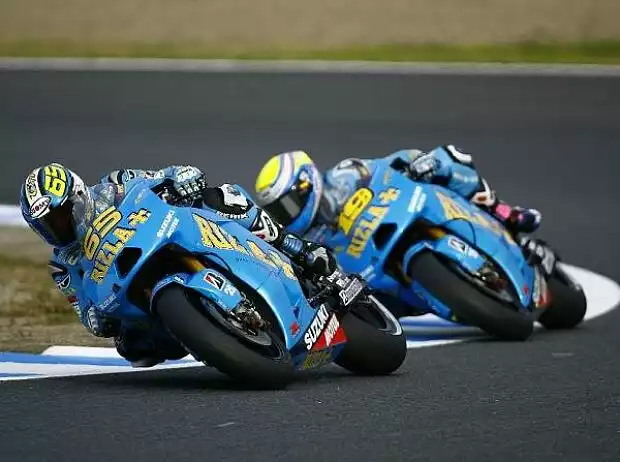 Álvaro Bautista, Loris Capirossi Titel-Bild zur News: Álvaro Bautista, Loris Capirossi