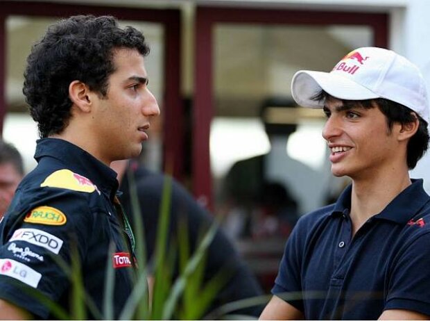 Titel-Bild zur News: Daniel Ricciardo, Carlos Sainz Jr.