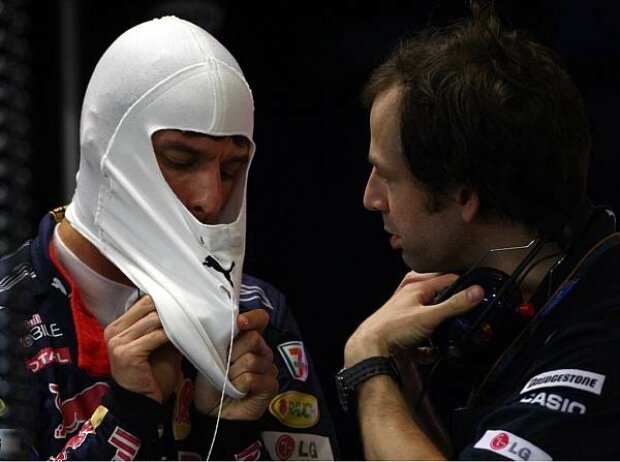 Mark Webber und Ciaran Pilbeam Mark Webber und Ciaran Pilbeam
