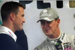 Ralf Schumacher und Michael Schumacher (Mercedes) 
