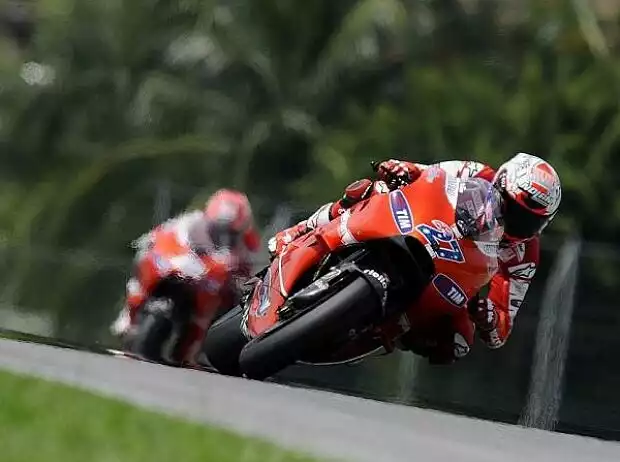 Nicky Hayden, Casey Stoner Titel-Bild zur News: Nicky Hayden, Casey Stoner
