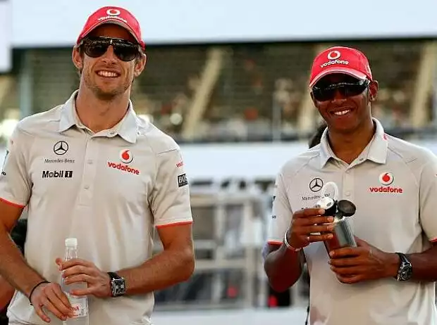 Jenson Button, Lewis Hamilton Titel-Bild zur News: Jenson Button, Lewis Hamilton